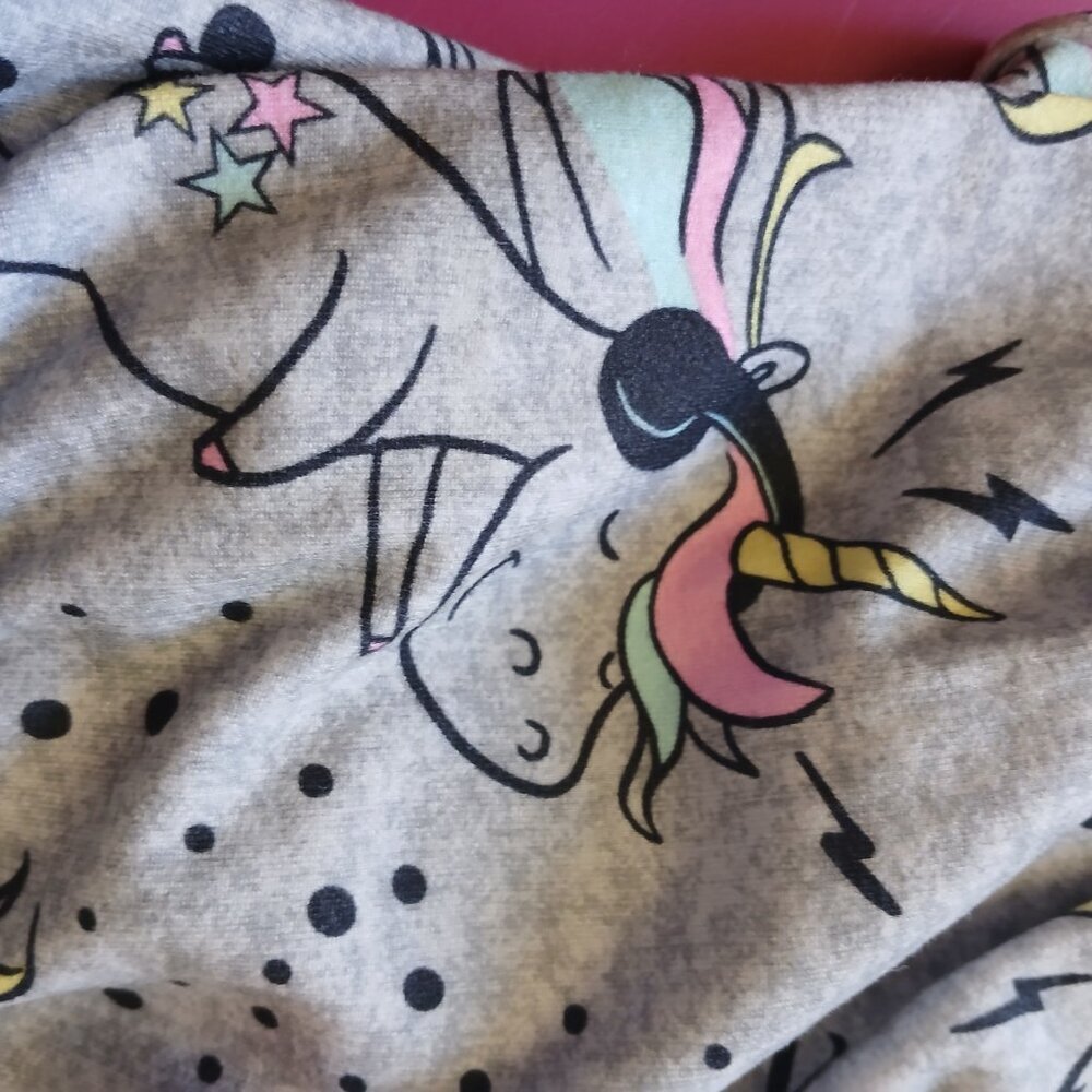 NWT Briefly Stated Unicorn Vibes Lounge pants size small - Picture 4 of 4